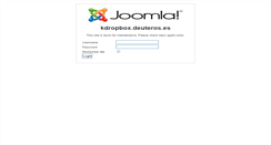Desktop Screenshot of kdropbox.deuteros.es